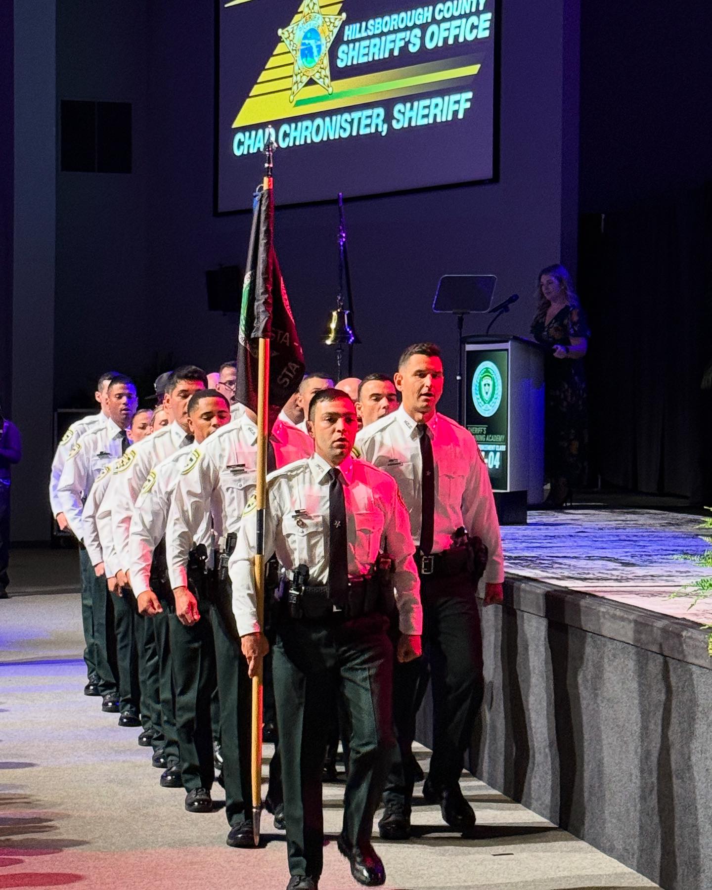 Chad Chronister - NOW: Graduation Ceremony for HCSO Academy Class 24-04 ...