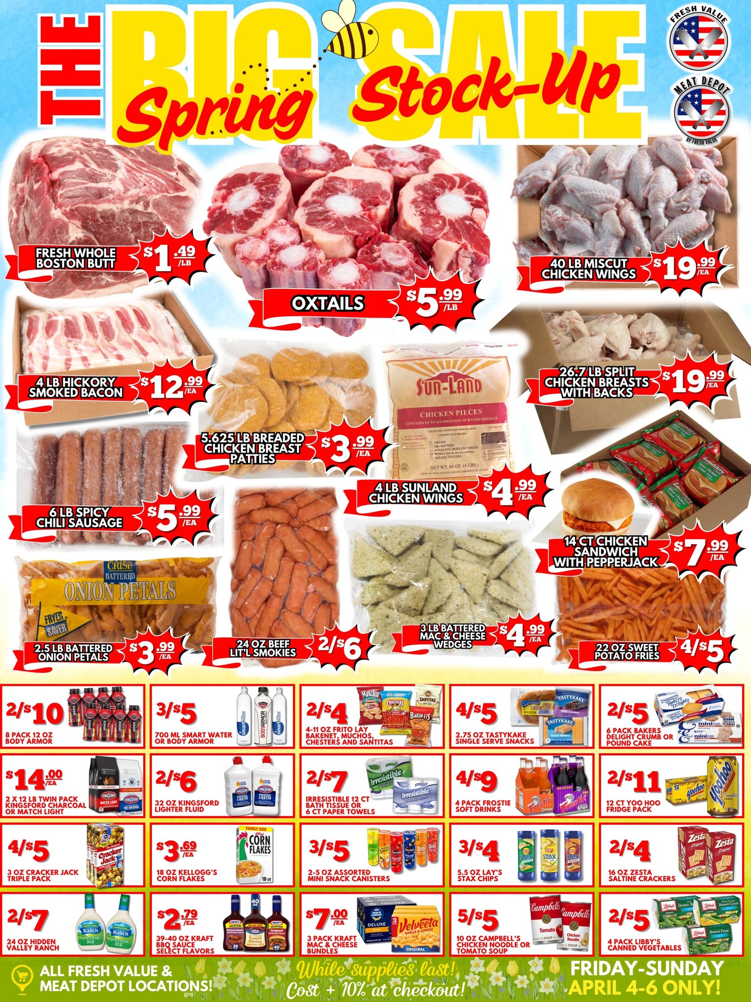 🌸 Big Spring Stock Up Sale is HERE! 🌸... - Fresh Value Oxford | Facebook