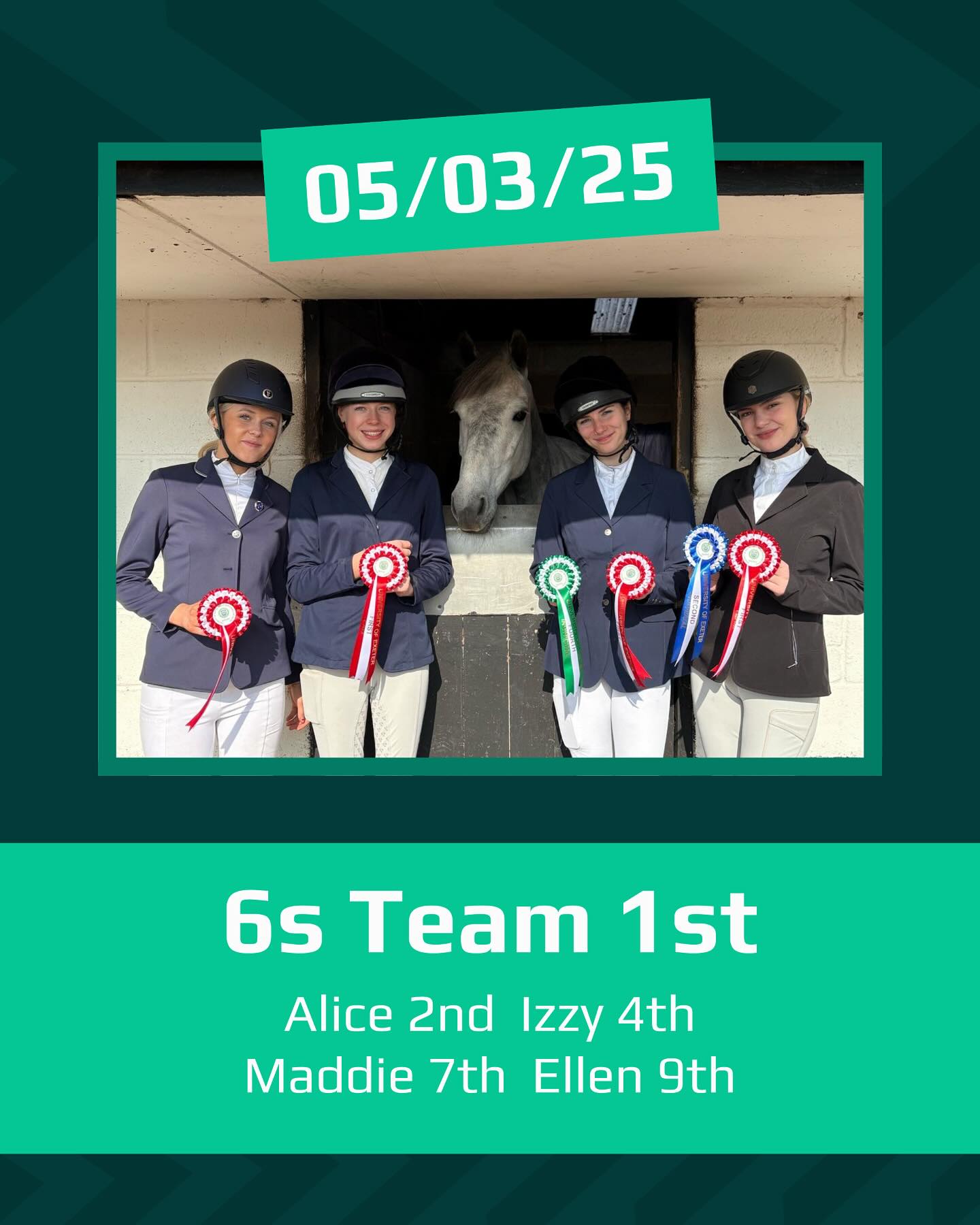 Exeter - A massive well done to our 6s, who got a team 1st at home! 💚 # ...