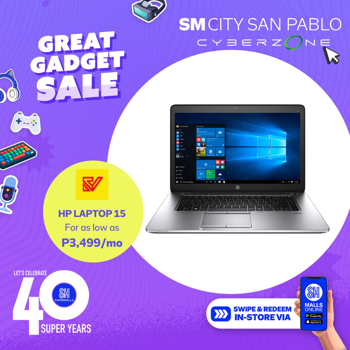 SM - 💻⚡ Power Up Your Productivity! HP Laptop 15 now available at ...
