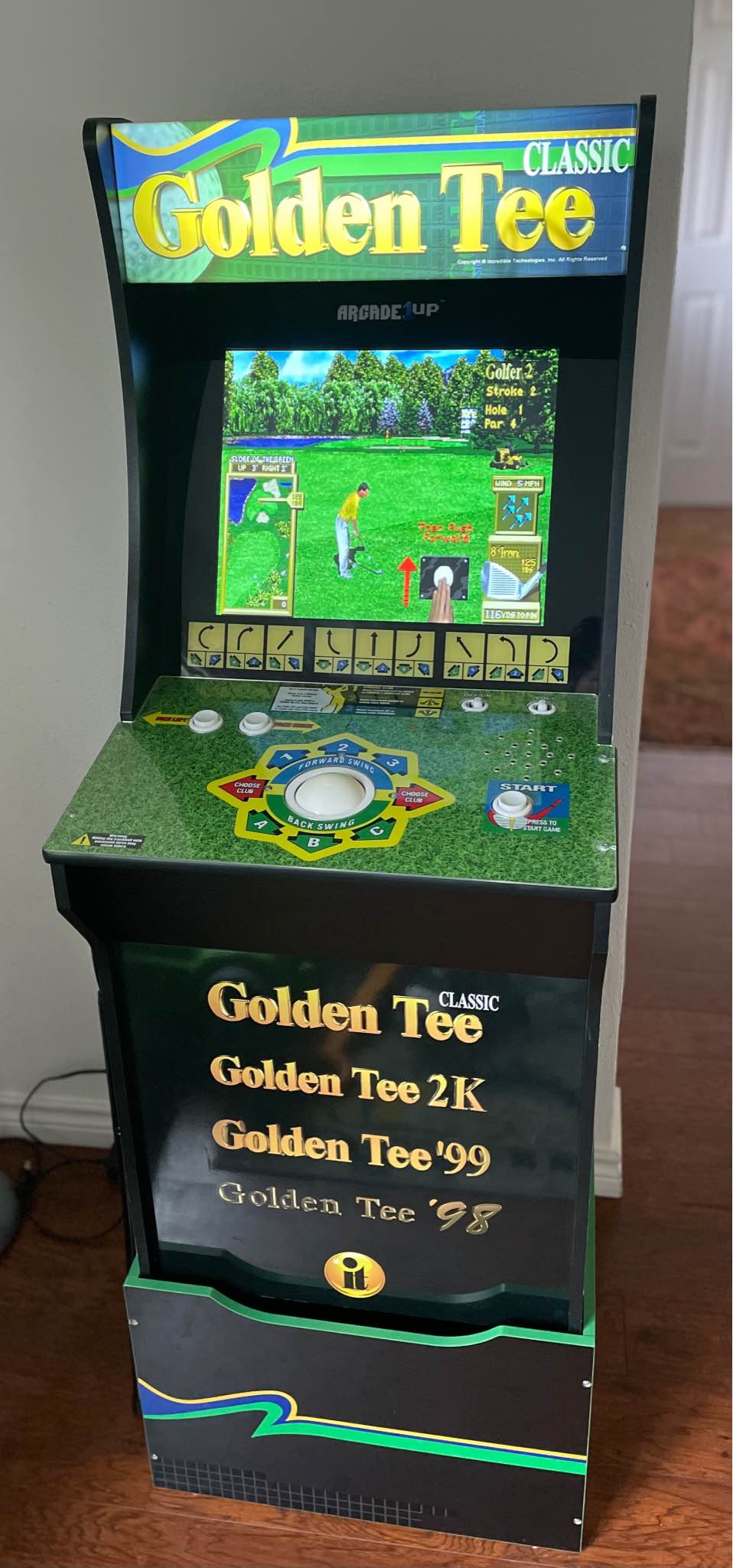 Arcade 1 Up Golden Tee w/ Riser - Games - Garland, Texas | Facebook ...