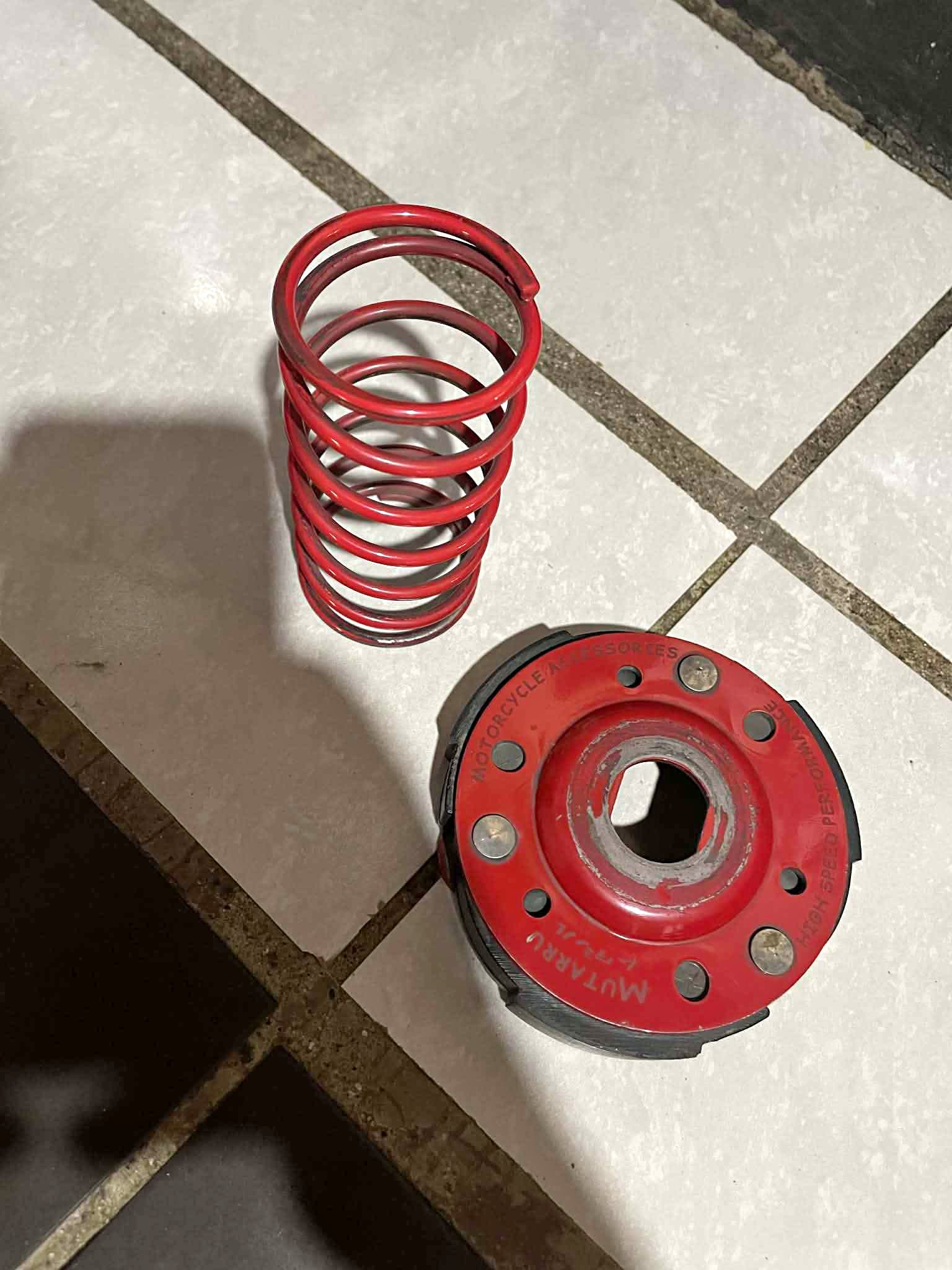 FS sun racing pulley set 800 Jvt center spring 150 Jvt clutch spring ...