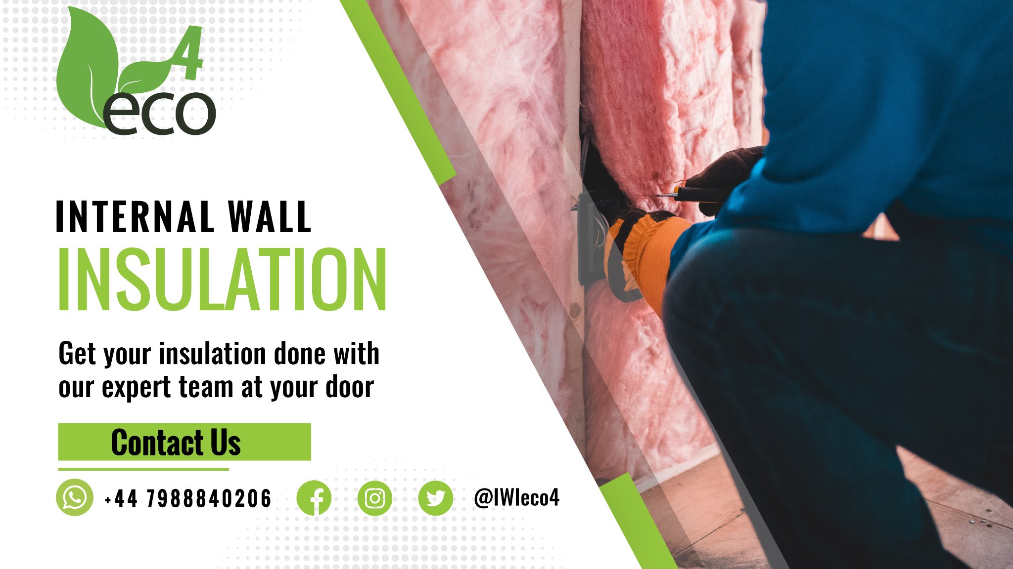 Free internal wall insulation Eco4