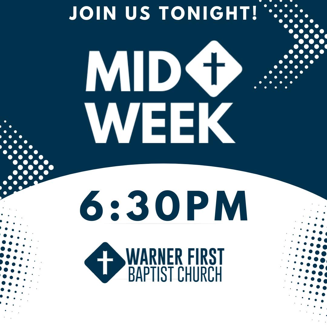 Warner - Our MidWeek activities are back in full swing tonight at 6:30 ...