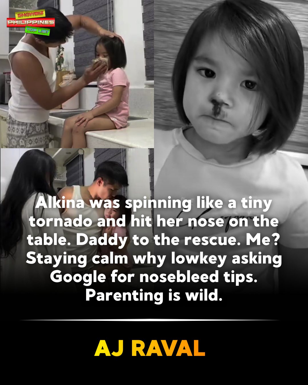 Showbiz - 'PARENTING IS WILD.' AJ Raval shared a video where Aljur ...