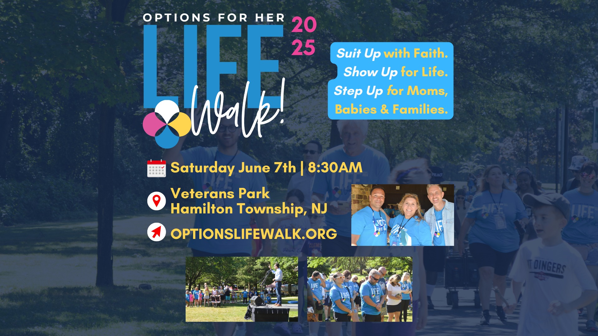 Options for Her 5K Life Walk 2025