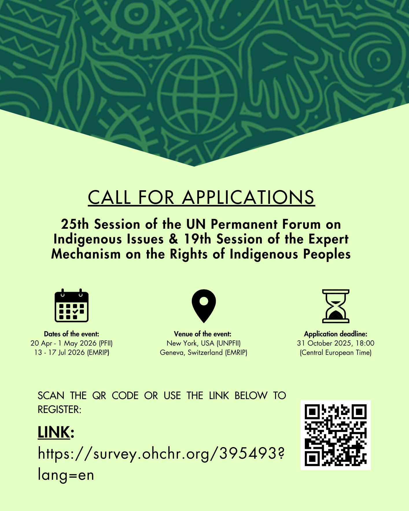 📢... - United Nations Permanent Forum on Indigenous Issues | Facebook