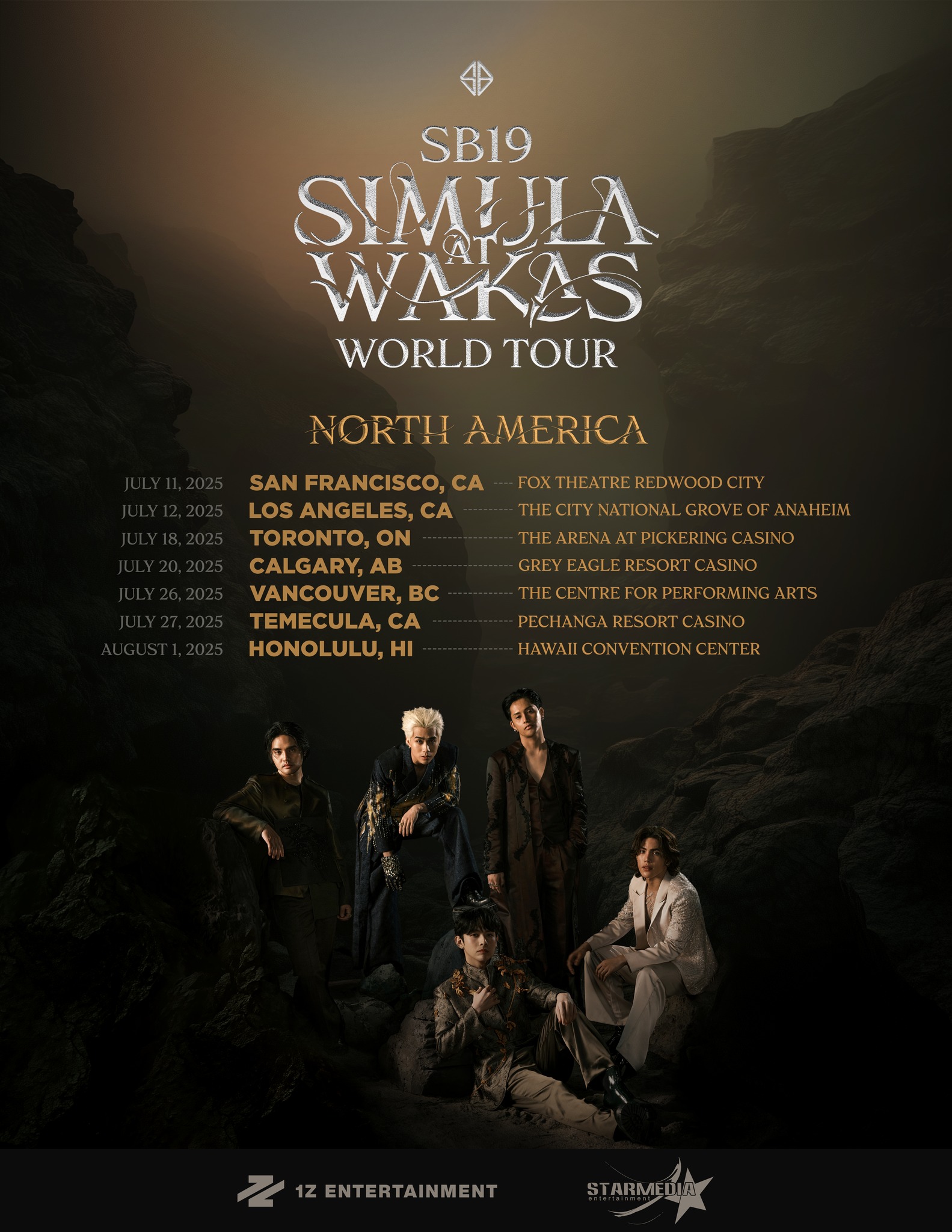 🍎 Simula at Wakas World Tour: North America July 11 - Fox Theatre