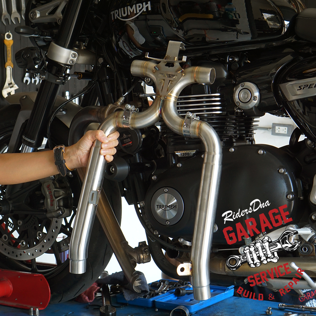 ท่อ XL PIPE สำหรับ TRIUMPH Bonneville... - Riders DNA Garage | Facebook
