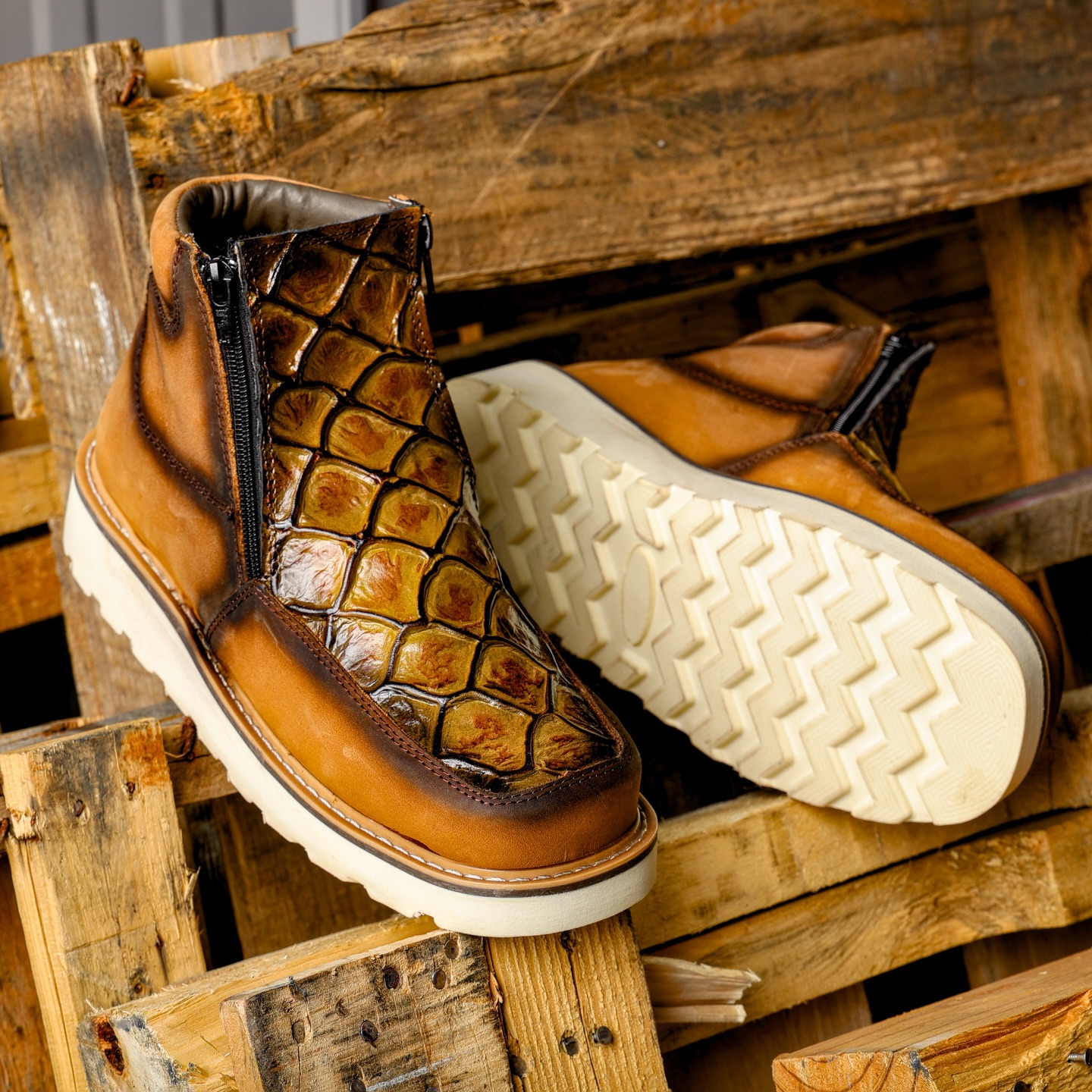 NEW Honey Pirarucu Botin With... - Texas Boot Ranch | Facebook