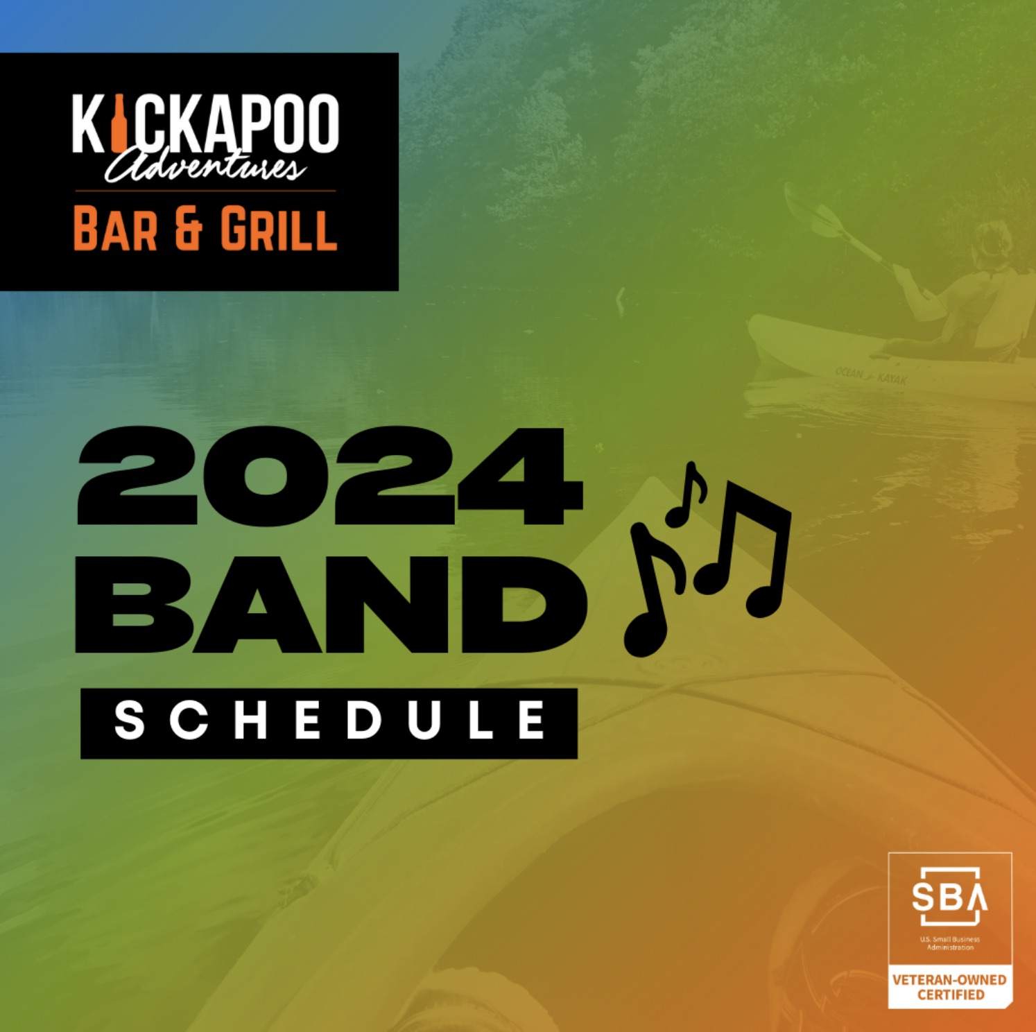 Drumroll, please! 🥁 It's HERE! 🎶 Our... - Kickapoo Adventures