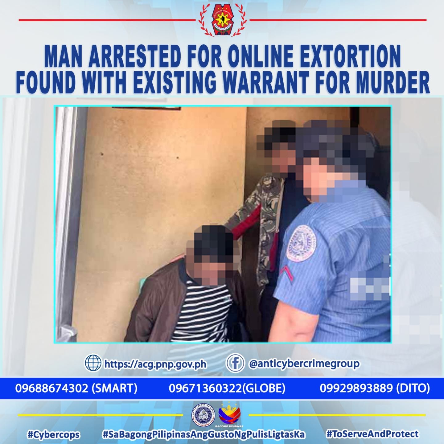 PNP - PNP ACG SMC No. 856 𝐌𝐚𝐧 𝐀𝐫𝐫𝐞𝐬𝐭𝐞𝐝 𝐟𝐨𝐫 𝐎𝐧𝐥𝐢𝐧𝐞 𝐄𝐱𝐭𝐨𝐫𝐭𝐢𝐨𝐧 𝐅𝐨𝐮𝐧𝐝 𝐰𝐢𝐭𝐡 ...