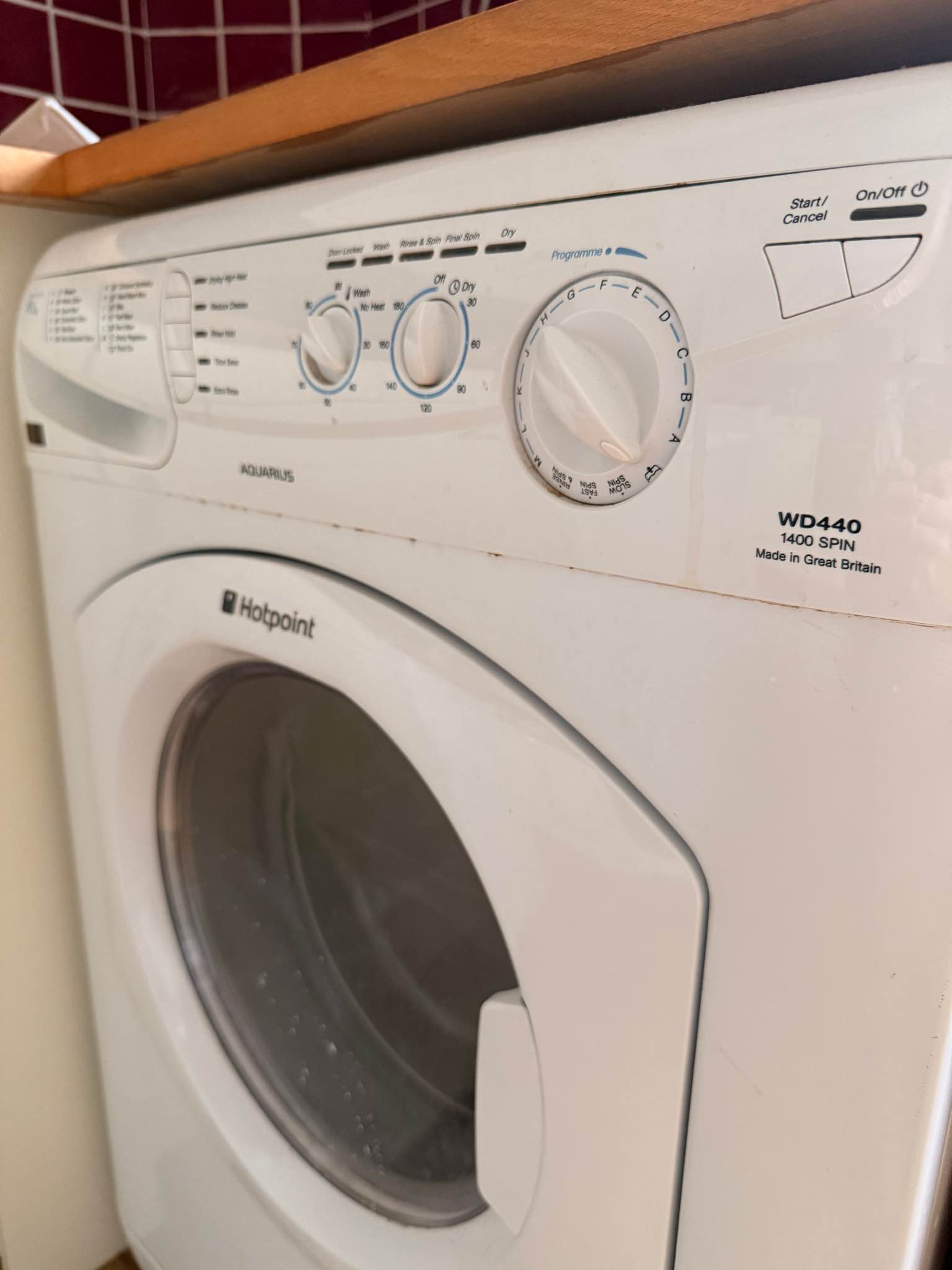 Hotpoint Washer Dryer WD440 5kg - Washer & Dryer Sets - Twickenham ...