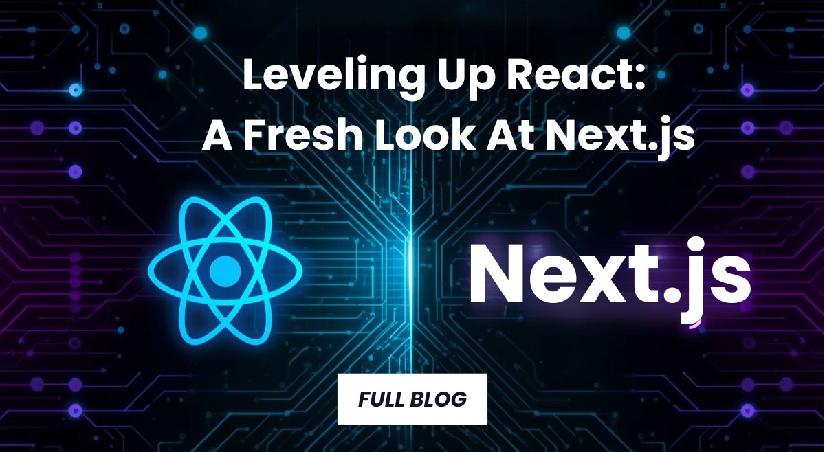 DDevOps - 🚀 Leveling Up React: A Fresh Look at Next.js In... | Facebook