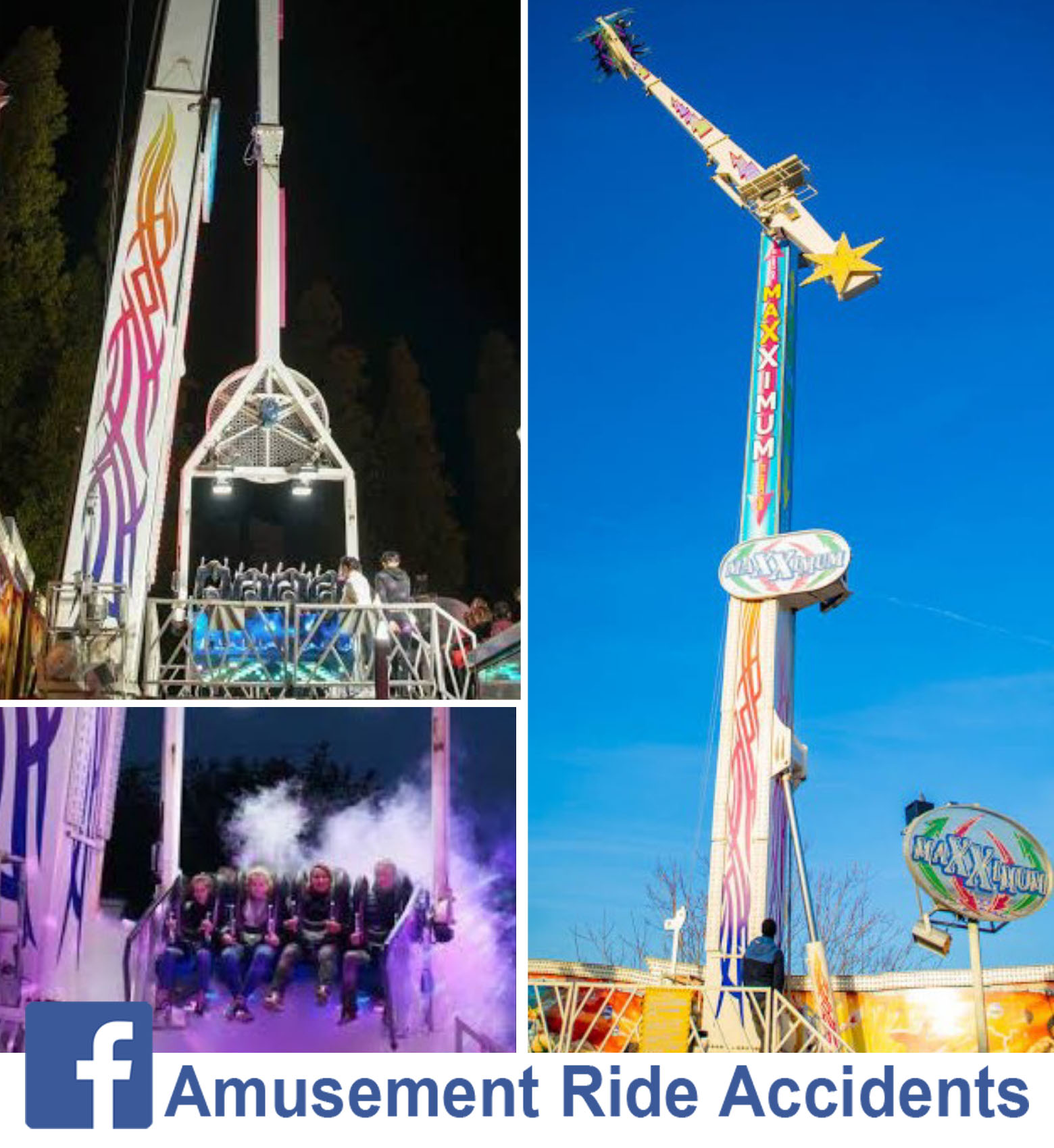 Woman falls to death off fair... - Amusement Ride Accidents | Facebook