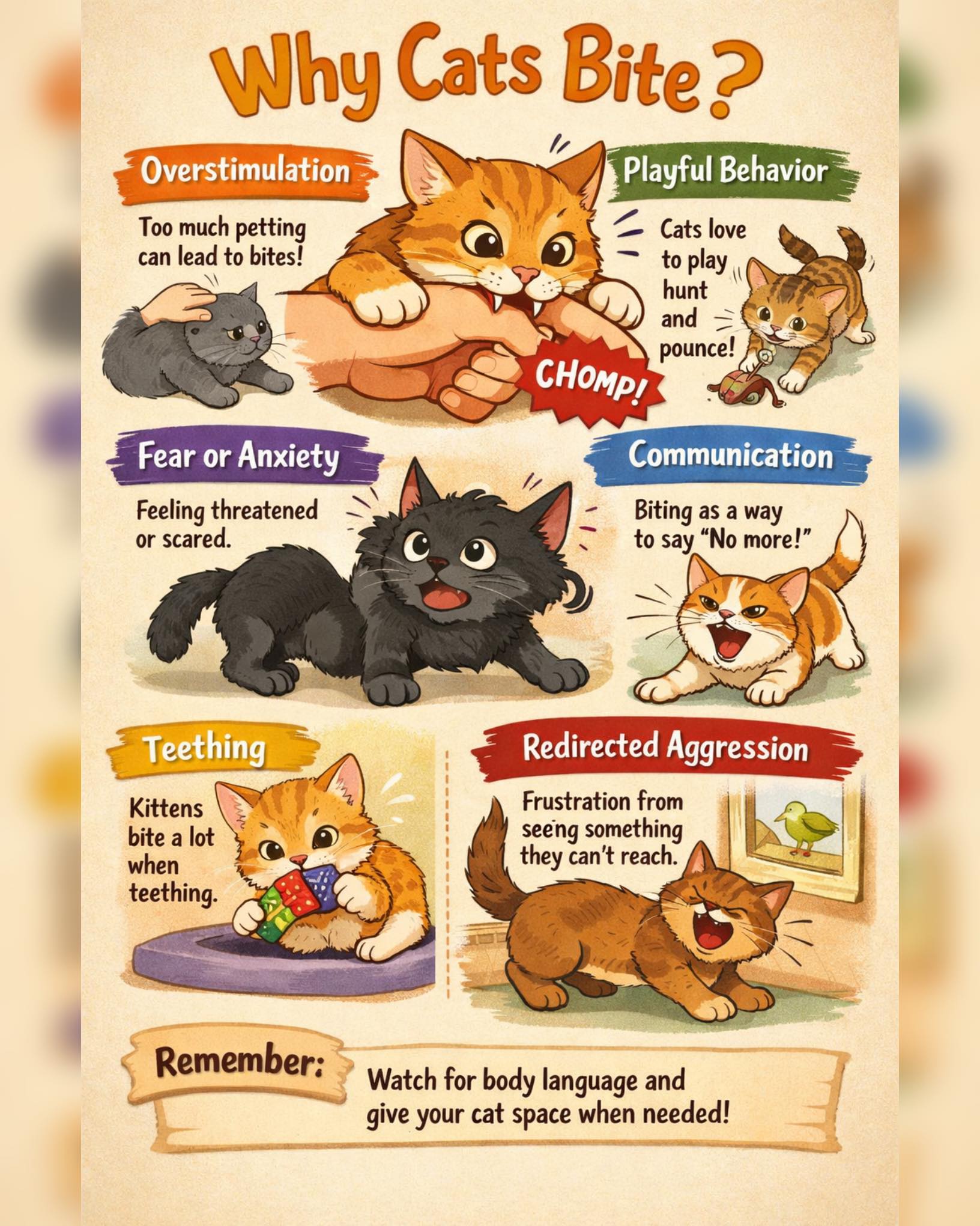 Picture Idea: Purrfectinfluencer Why Cats Bite Fblifestyle Catbehavior