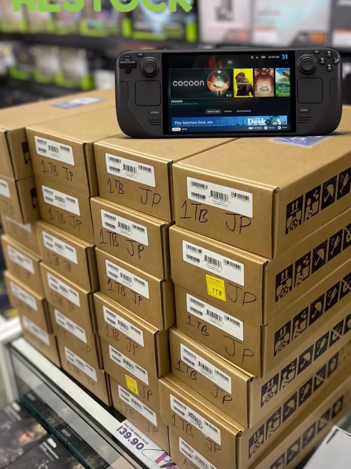 Chong - 🚨 Restock Alert! 🚨 The 1TB Steam Deck OLED is back in stock at ...
