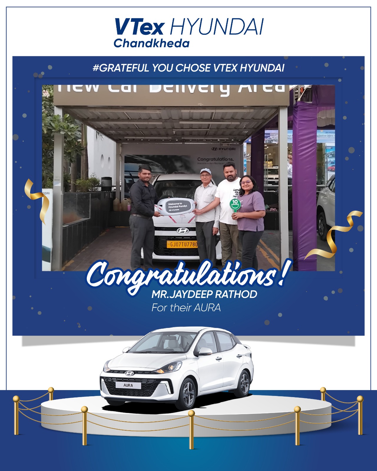 VTex - A new beginning with new drives! 🚗 Congratulations Mr. Jaydeep ...