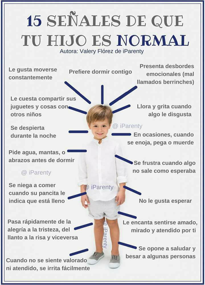EL NIÑO NORMAL: CALMA, NO SE ESTRESEN... Tranquilos. Sobre todo los ...