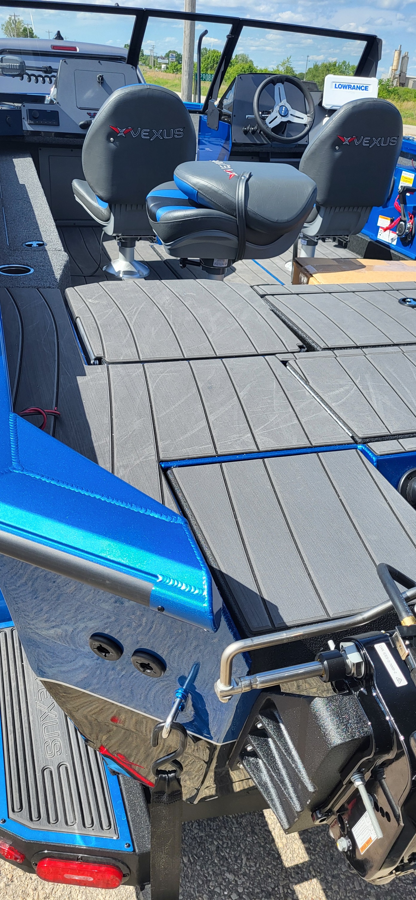 Yesterday Austen picked up his brand new 2025 Vexus Boats ADX200