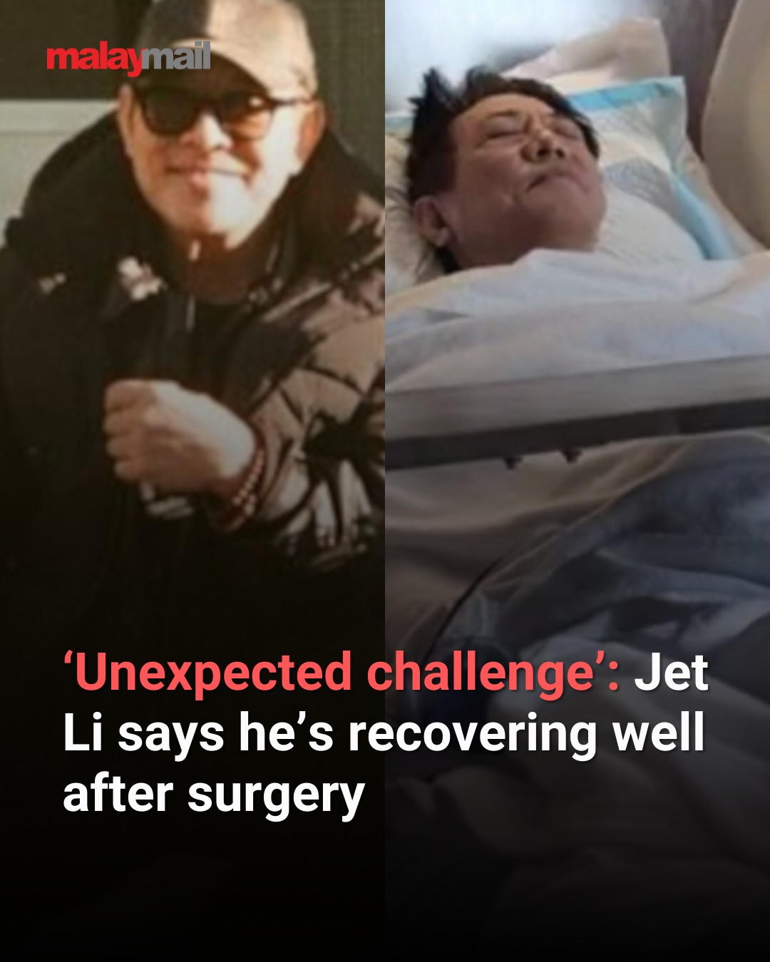 Malay Mail - Martial arts star Jet Li has told fans he is... | Facebook