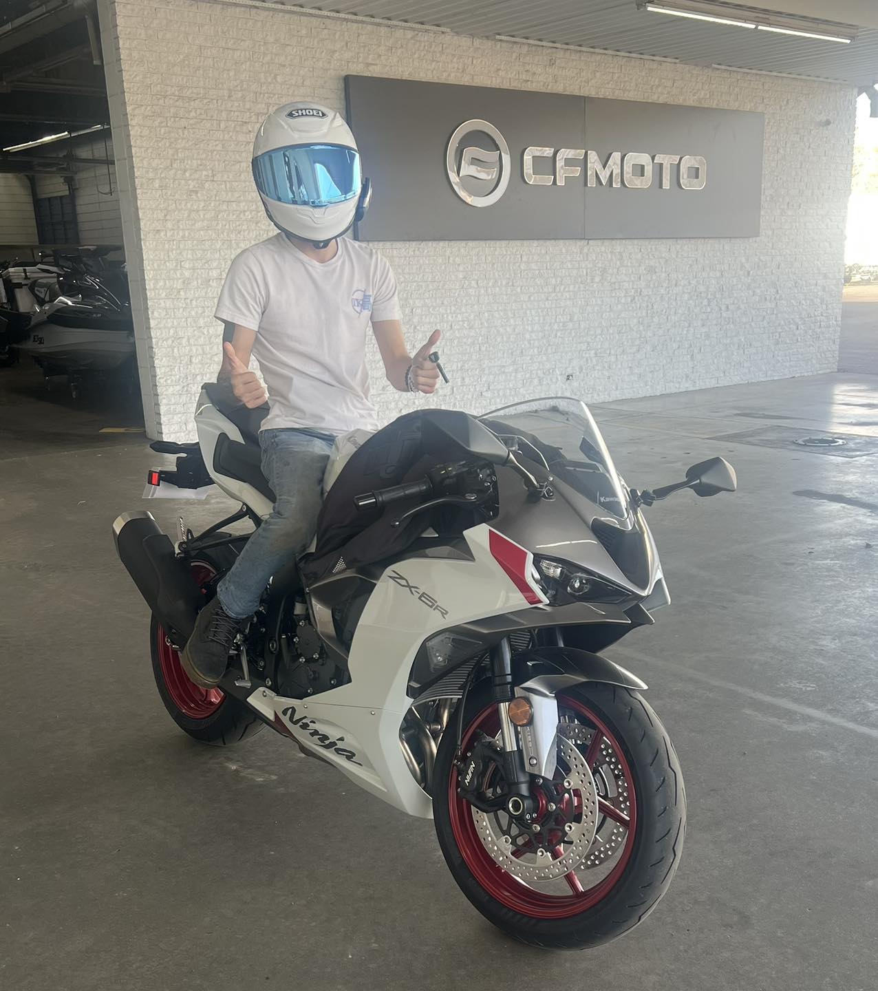 Owner shares new Kawasaki ZX12R purchase