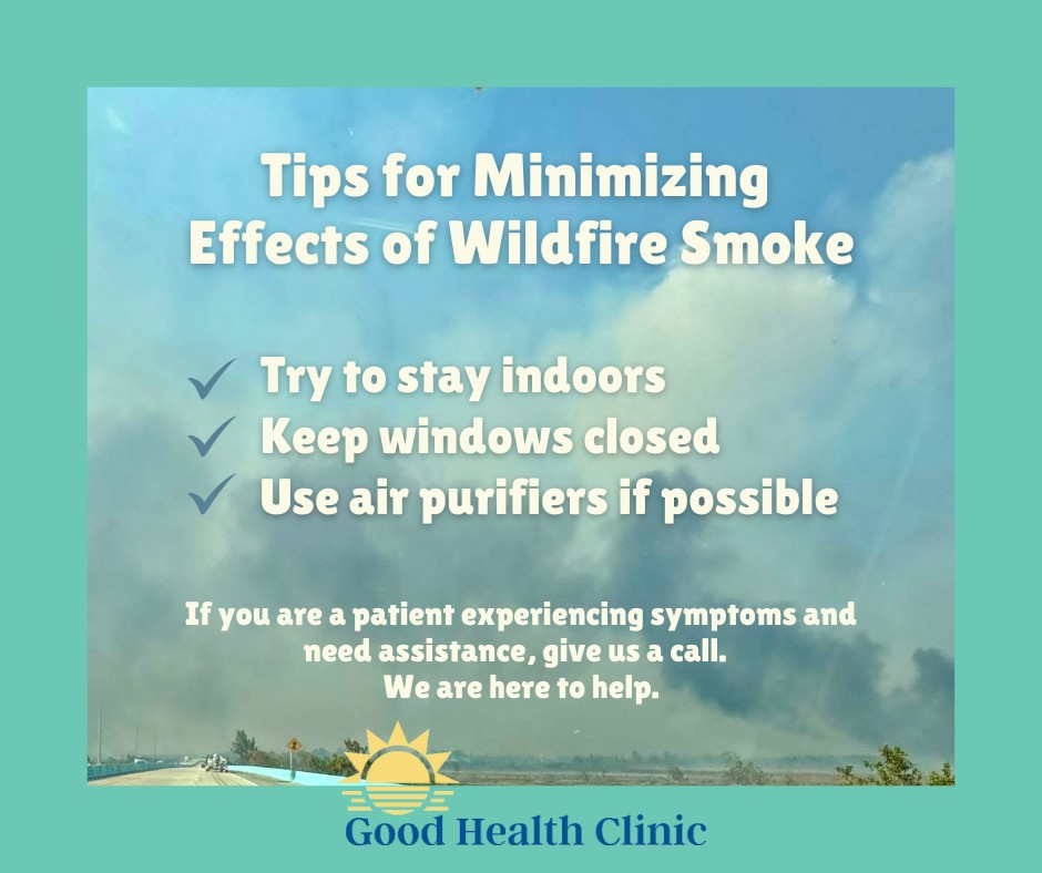 Think you've been exposed to wildfire smoke? There are things you can do at home like drinking lots of water, using a saline nasal spray and increasing your intake of antioxidants. If
