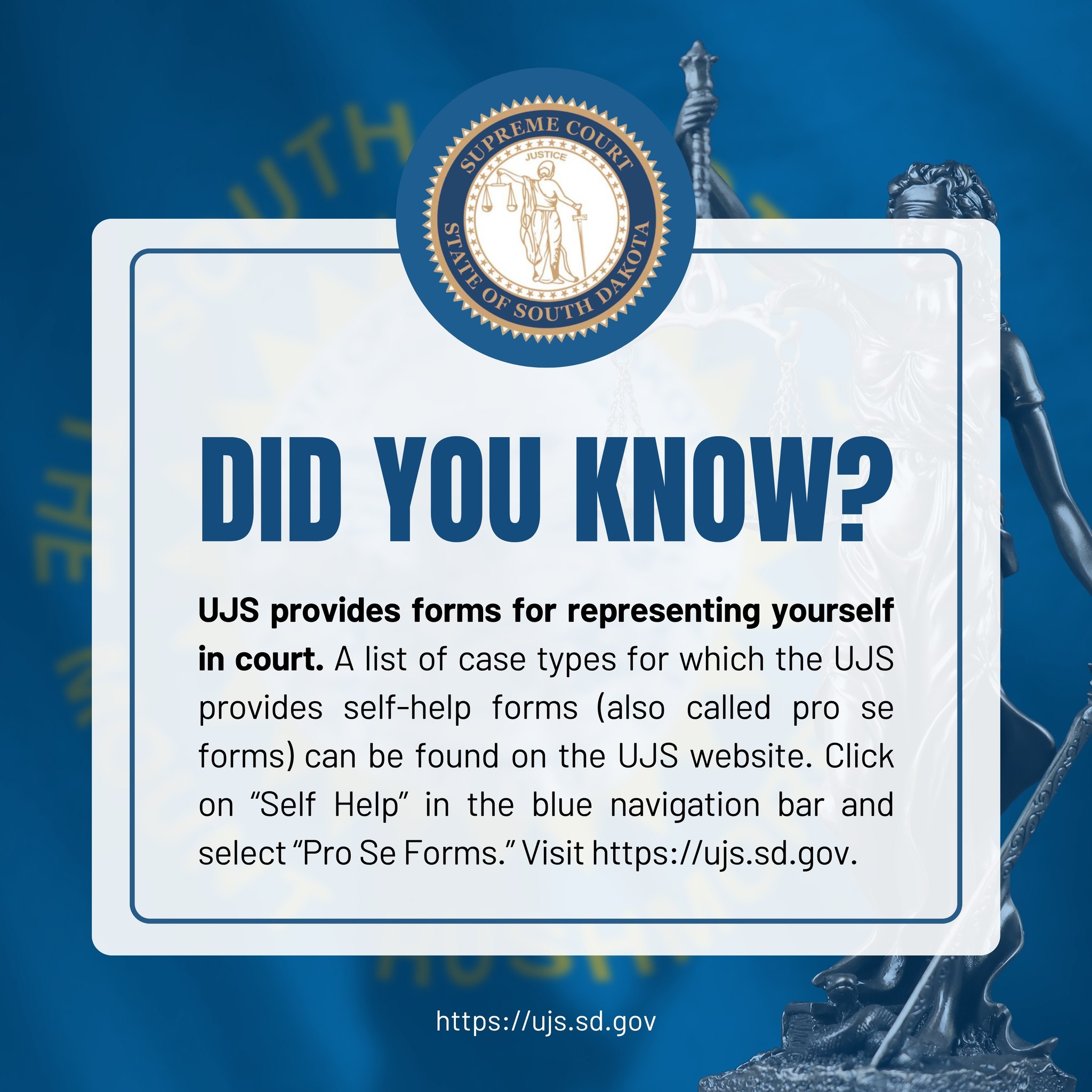 Did you know that... - South Dakota Unified Judicial System | Facebook