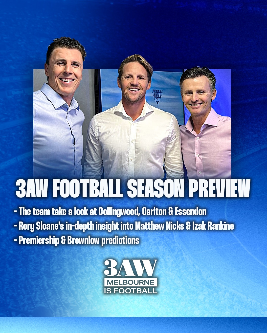 3AW Football - The 2025 3AW Football season preview... | Facebook