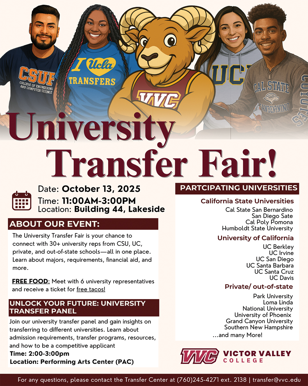 🎓 Ready to Transfer? Join us at... - Victor Valley College | Facebook