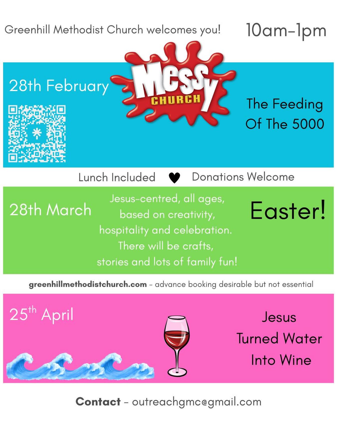 Greenhill - Join us for Messy Church in 2026! We aren’t having a Messy ...