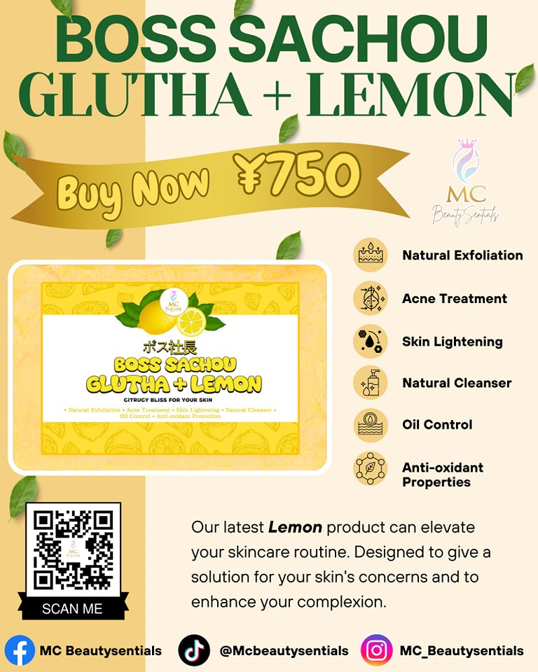 Remove dirt and dead skin from your face with the ORIGINAL GLUTATHION EXTRA EXFOLIATING SOAP. Its vitamin C and Glutathione content helps brighten dark spots, leaving you looking even more radiant. Join