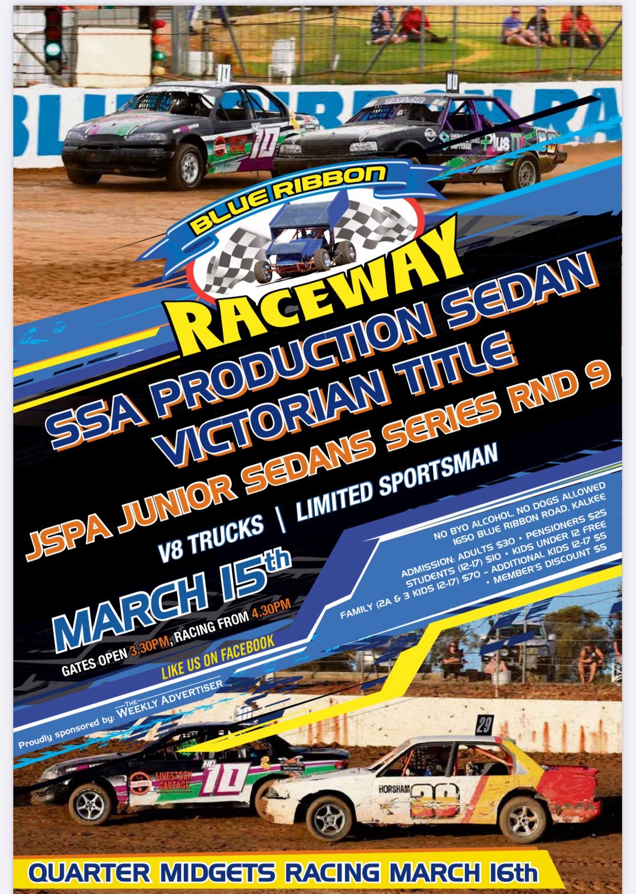 Blue Ribbon Raceway | Kalkee VIC