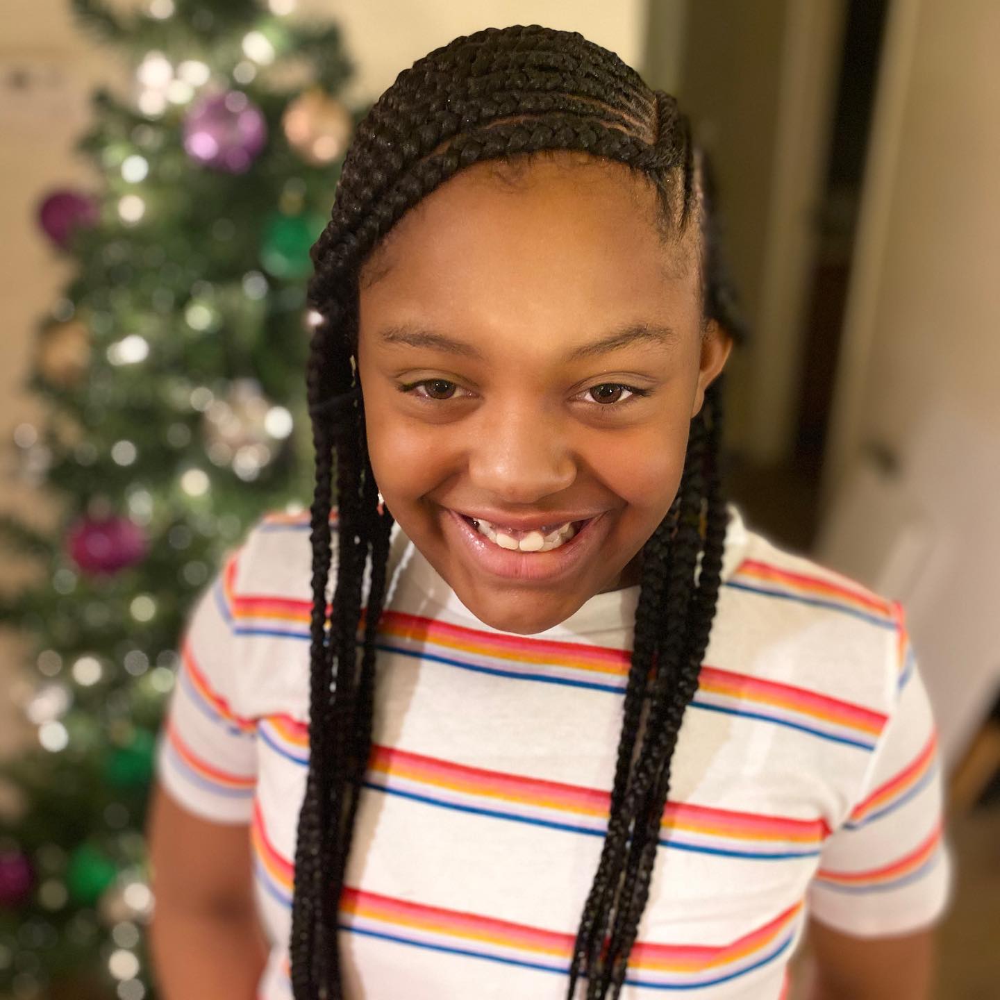 💜💜 feedin knotless cornrows!... - styles_by_tishae