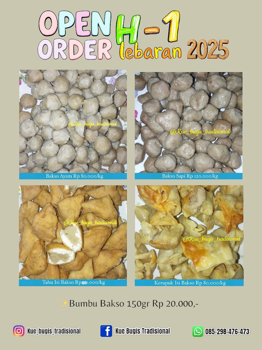 Kue Tradisional Bugis - Barongko, cucuru bayao, roko-roko unti, roko ...