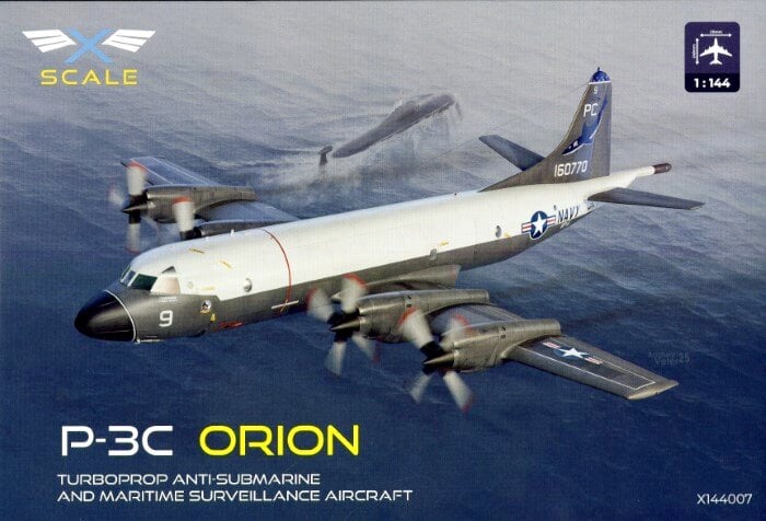 Lockheed P-3C Orion model by Hogan Wings in 1:200 scale