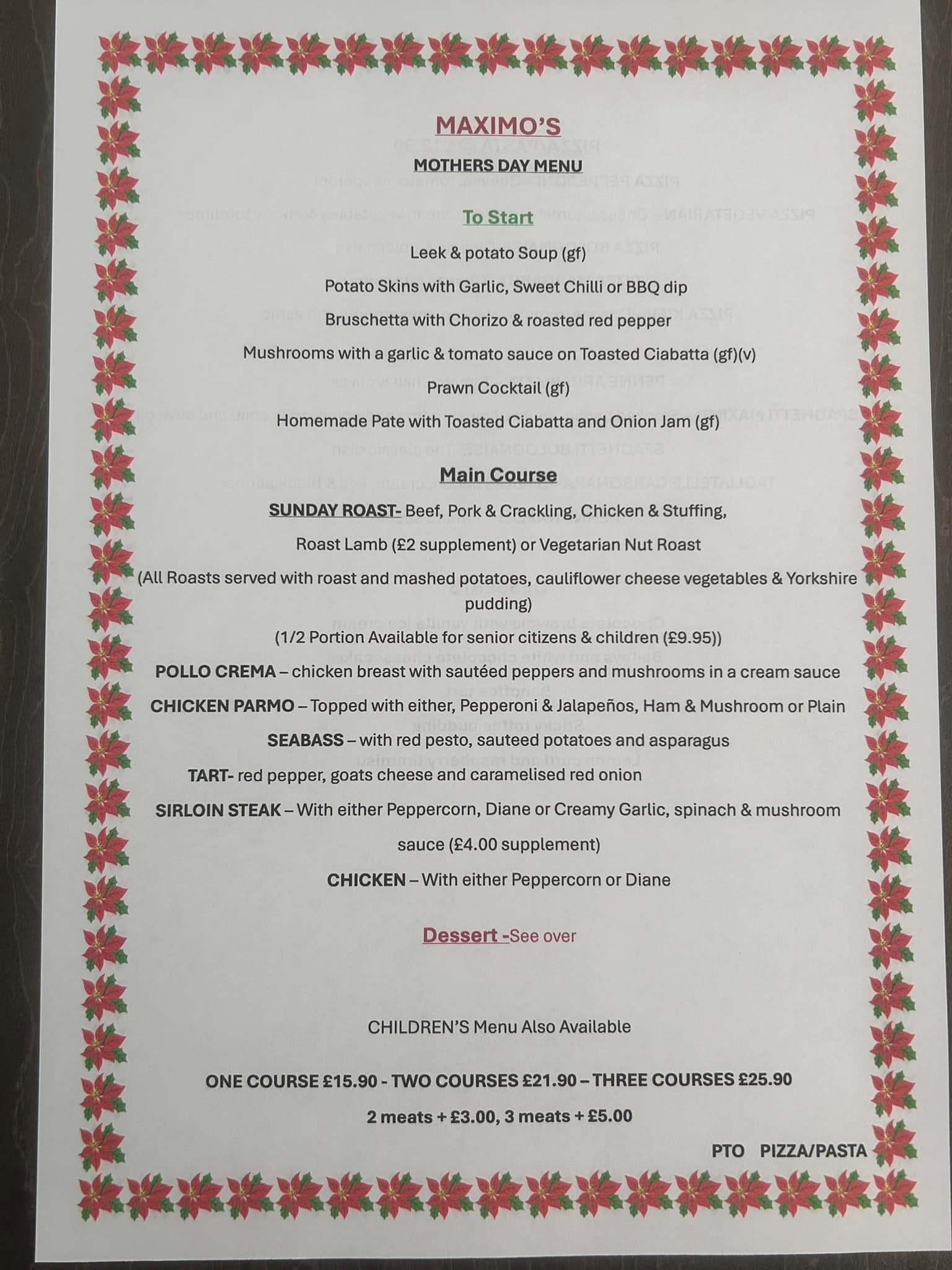 Maximos Italian | Castle Eden