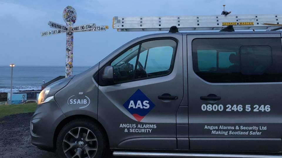 A week spent working as far... - Angus Alarms & Security Ltd
