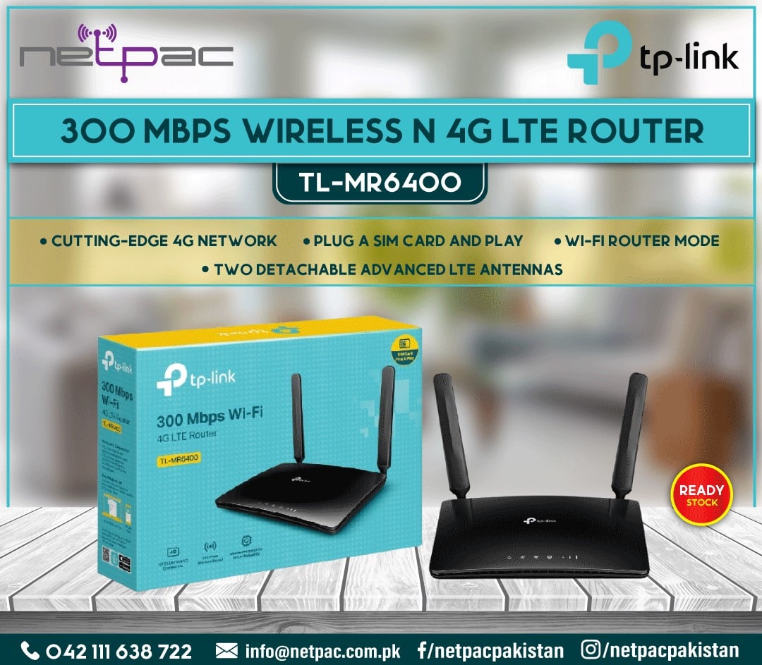 Netpac - Tp-Link 300 Mbps Wireless N 4G LTE Router... | Facebook