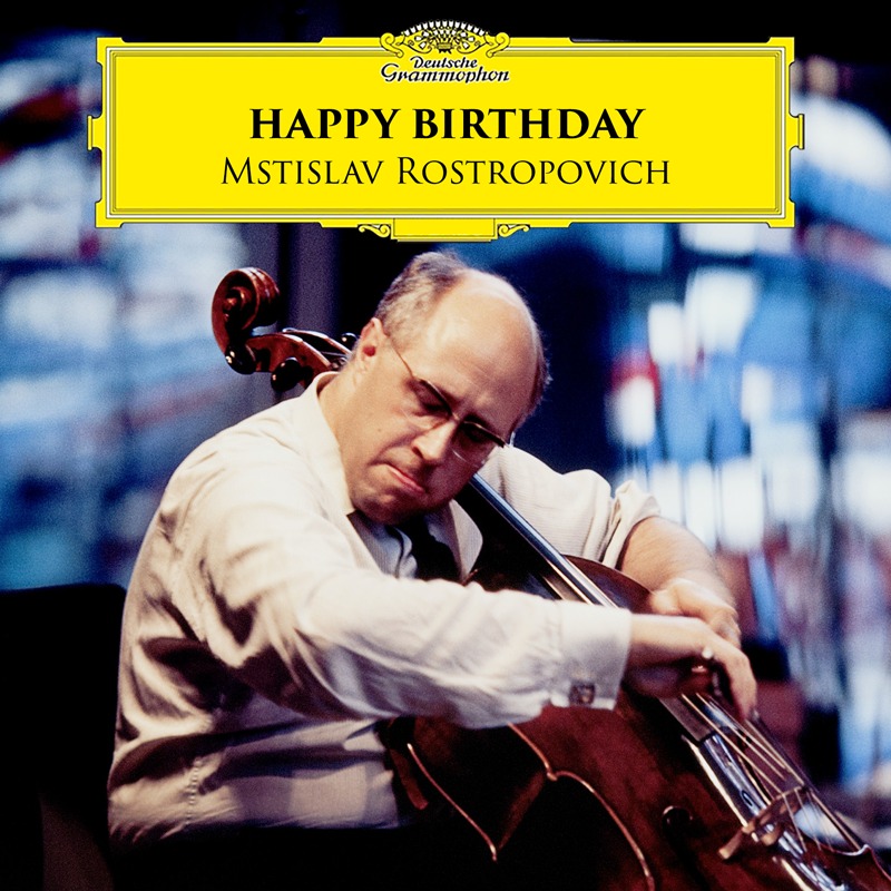 Mstislav Rostropovich, one of the greatest cellists of the 20th