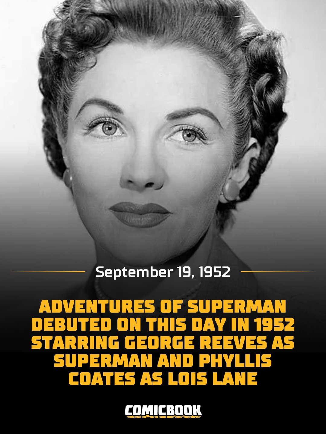 ComicBook.com - Happy anniversary to the first #Superman show! | Facebook