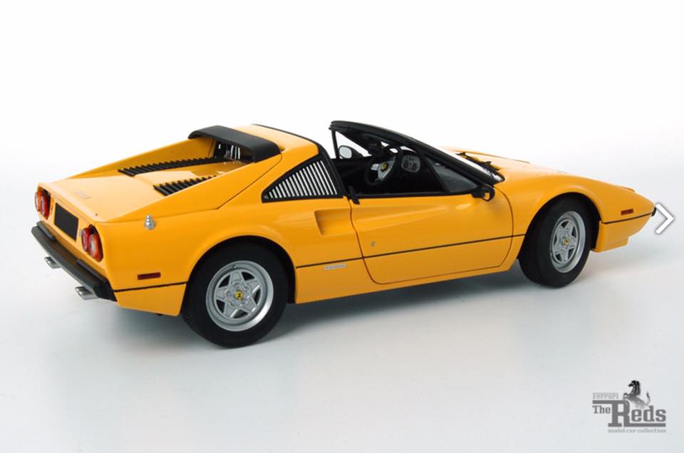 1975 - Ferrari 308 GTB ('75 Paris Saloon) 3.0 litre V8 1:18 Kyosho