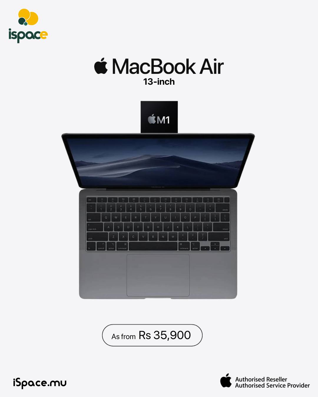 MacBook Air M1 – Now on sale at... - iSpace Technologies | Facebook