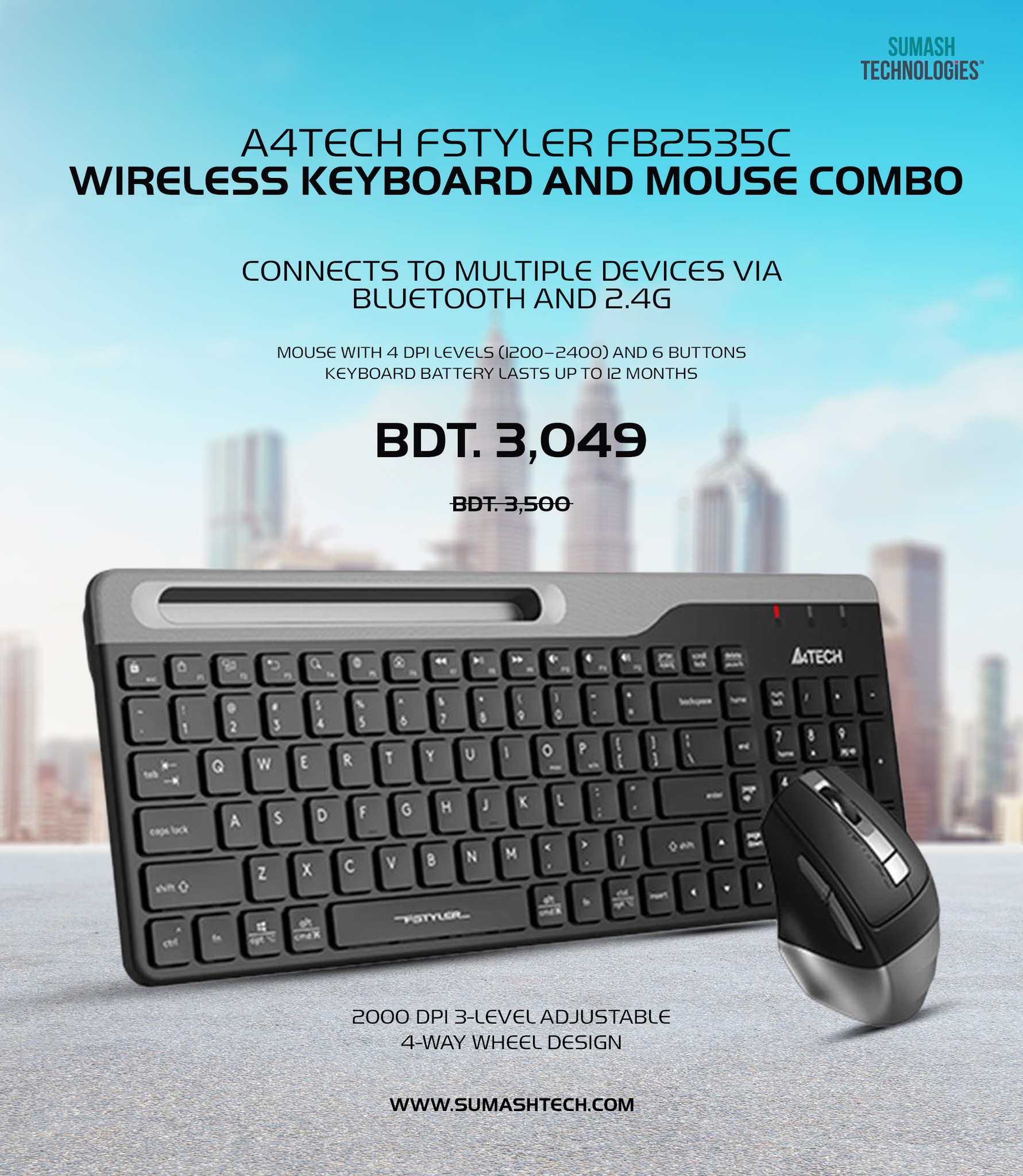 Sumash Tech - A4Tech Fstyler Combo - আপনার ডেস্ক হবে... | Facebook