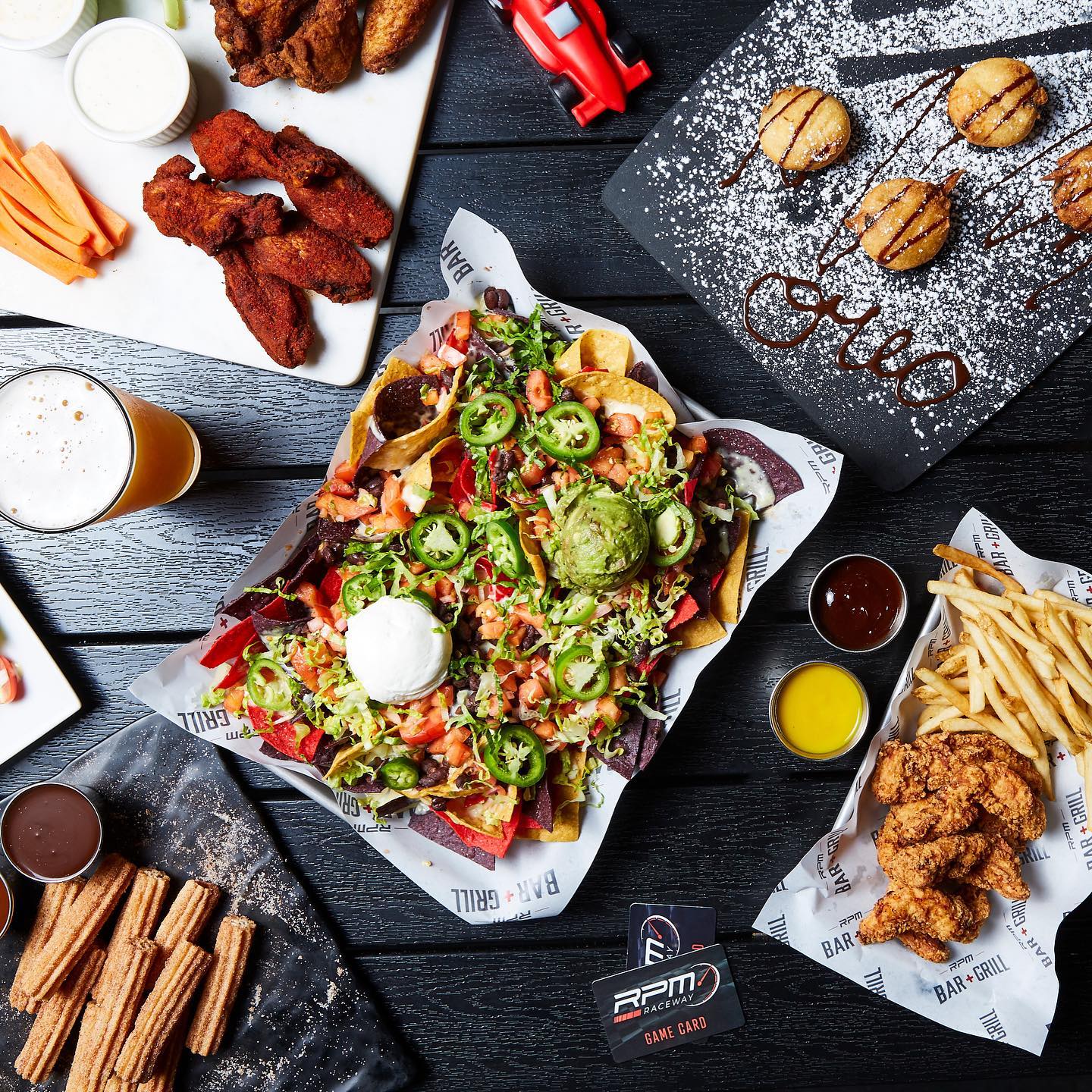 RPM Raceway - New menu who dis? 😋🍴Swipe through to check... | Facebook