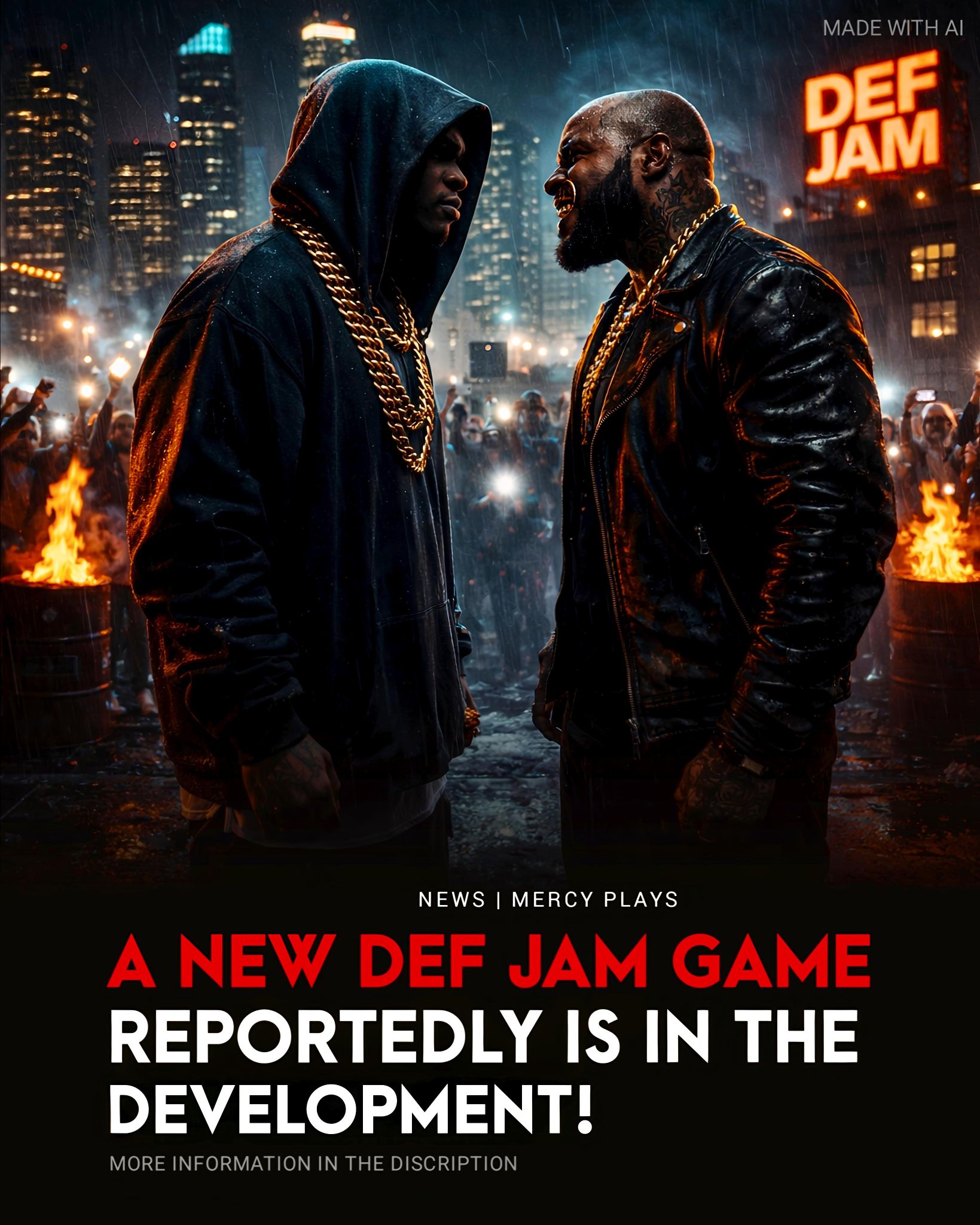 Mercy Plays - 🔥👀 Def Jam Comeback Hype Is REAL! 💥 Fans... | Facebook