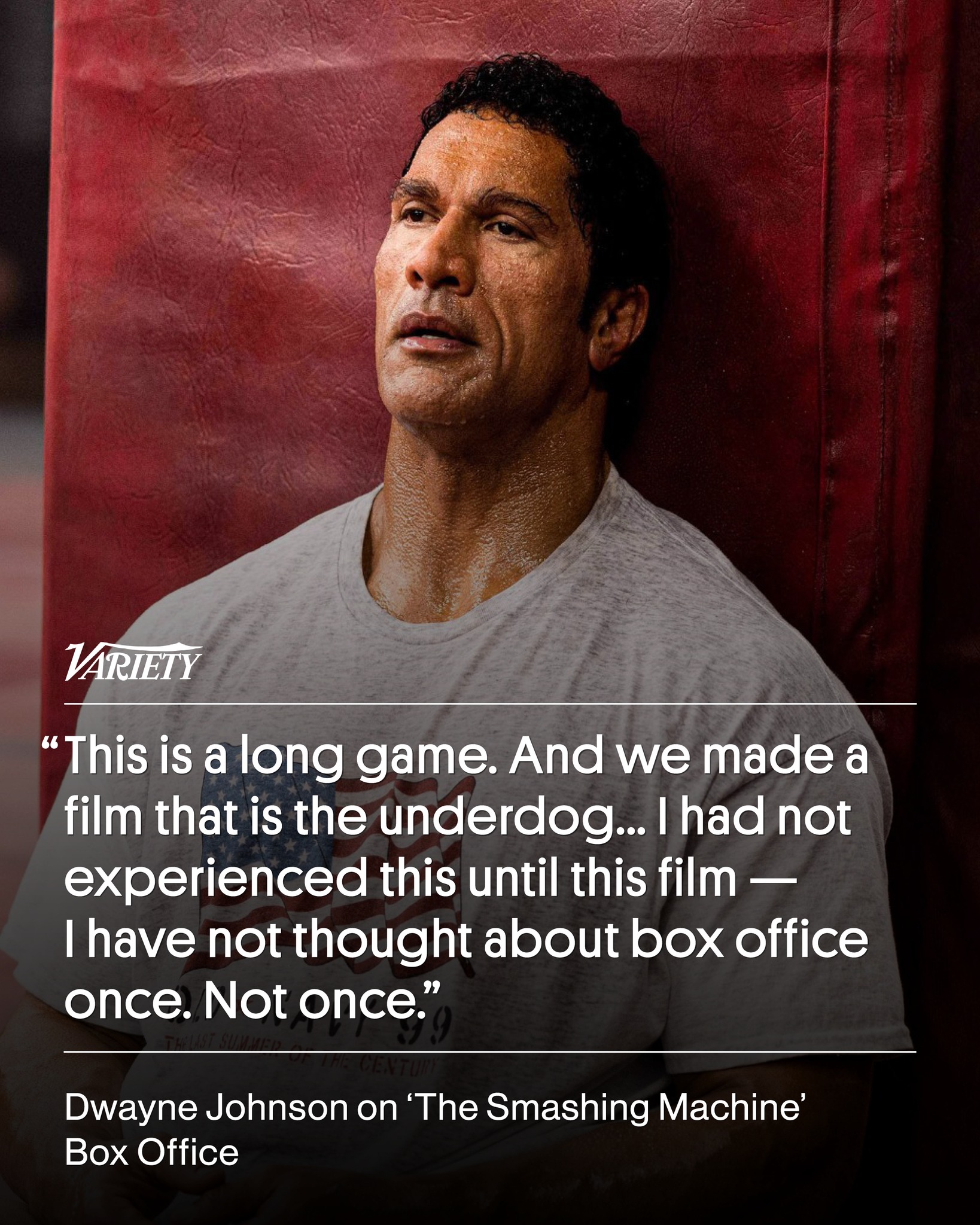 Variety - Dwayne Johnson on 