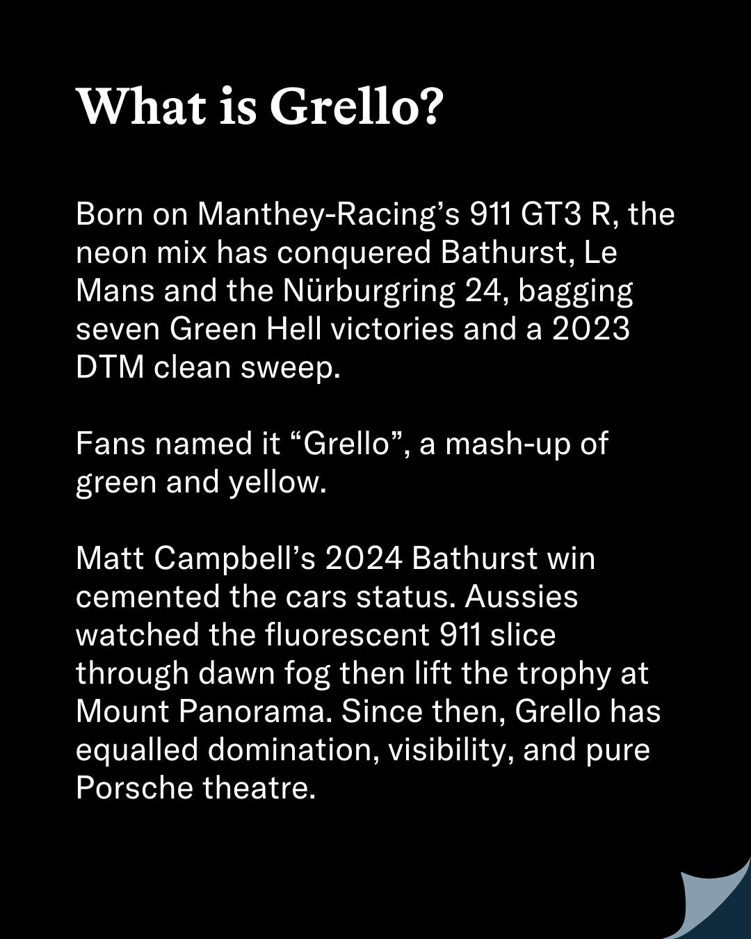 Man of Many - Porsche built a one-off Grello 911 Carrera... | Facebook