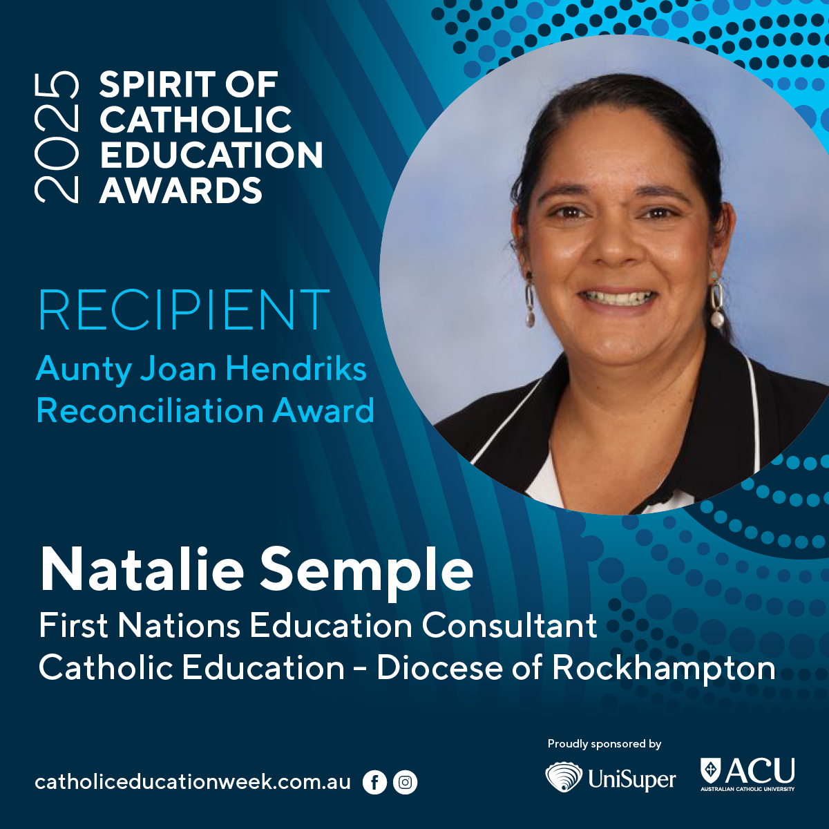 Catholic - We are thrilled to announce the recipients of our 2025 Aunty ...