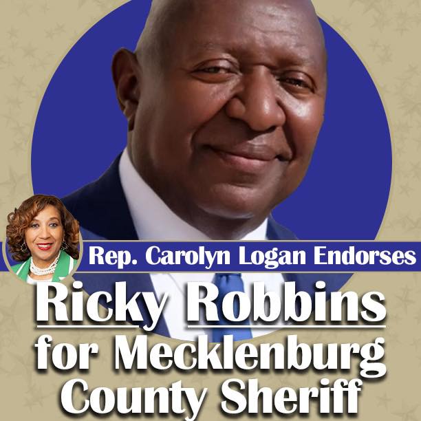 Carolyn - I am supporting my good friend Sgt. Ricky Robbins for Sheriff ...